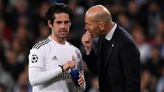 Isco y Zidane. 