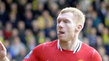 Paul Scholes, de la retirada a renovar hasta 2013