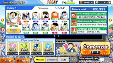 Captura de pantalla - Captain Tsubasa: Dream Team (AND)