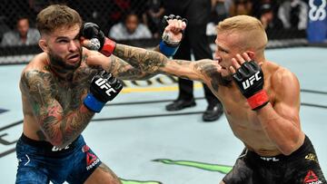 Crónica del Dillashaw vs Garbrandt y del Johnson vs Cejudo del UFC 227 que se disputó en el Staples Center de Los Ángeles.