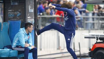 Beccacece y su minuto de furia: certera patada al refrigerador