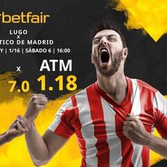 CD Lugo vs. Atlético de Madrid: horario, TV, estadísticas, cuadro y pronósticos