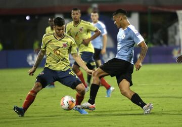 La Selección Colombia cayó 1-3 ante Uruguay en el último encuentro del Torneo Preolímpico y se quedó sin cupo a los Juegos Olímpicos