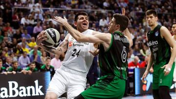 Gabriel Deck, durante el partido