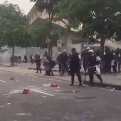 Los disturbios en la final de la Copa Guanabara dejan una treintena de heridos en Río