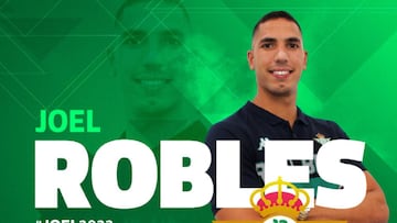 Joel Robles es el nuevo portero del Betis.