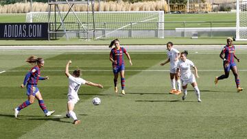 04/10/20 PARTIDO LIGA IBERDROLA FUTBOL FEMENINO 
 REAL MADRID FEMENINO BARCELONA FEMENINO 
 
 GOL 0-4 ALEXIA PUTELLAS 