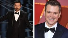 Kimmel sigue su divertido &quot;pique&quot; con Matt Damon en los Oscar 2017