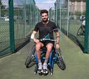 Pelayo Novo: Del balón de fútbol a la raqueta de tenis en silla