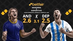FC Andorra vs. Deportivo de La Coruña: horario, dónde ver, pronósticos y clasificación