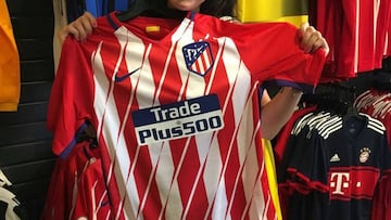 As&iacute; ser&iacute;a la camiseta de Atleti que ya se vender&iacute;a en EEUU