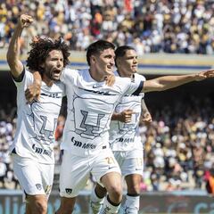 Pumas ha avanzado a semifinales en once de 21 duelos de cuartos de final en torneos cortos