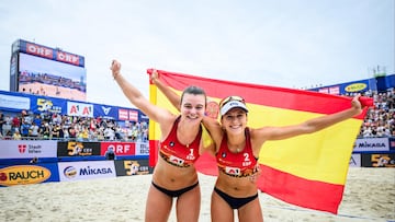 Tania Moreno y Daniela Álvarez a la final del Europeo de vóley playa
