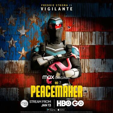 Peacemaker: nuevos pósteres individuales de los protagonistas y estreno con tres episodios