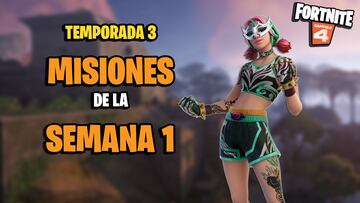 fortnite capitulo 4 temporada 3 tierras salvajes misiones semana 1