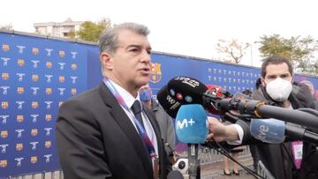 Laporta: "Queremos que el Barça vuelva a ser sostebible"