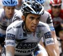 Contador: "Me siento dolorido, pero voy bien"