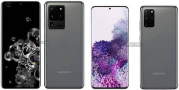 Renders basados en los datos . La c&aacute;mara frontal se situar&iacute;a en el centro como la del Note 10, a diferencia de la del S10