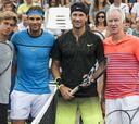 Nadal, McEnroe y Moyá deleitan a los aficionados