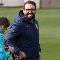 Bordalás: "No podemos pensar que la temporada está hecha por llegar a la final de Copa"