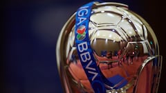  The Trophy and Medal of Champion during the media day prior to the first leg of the Great Final of the Torneo Clausura 2023, Tigres UANL vs Guadalajara, of the Liga BBVA MX, at Camino Real Hotel, on May 24, 2023.

<br><br>

Trofeo y medalla de Campeon durante el dia de medios previo al partido de ida de la gran Final del Torneo Clausura 2023 Tigres UANL vs Guadalajara, de la Liga BBVA MX, en el Hotel Camino Real, el 24 de Mayo de 2023.