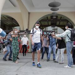 La emotiva carta de 'Chico' Flores, del Fuenlabrada, al dejar el confinamiento en A Coruña