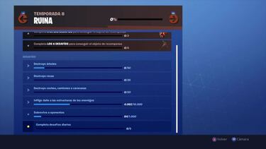 Fortnite Temporada 8: Ya disponible el skin Ruina