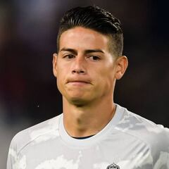 James Rodríguez, 15 veces fuera de las convocatorias de Zidane