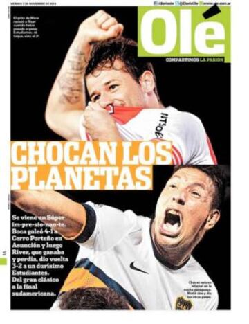 Portadas de la prensa deportiva