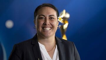 Sarai Bareman, directora de fútbol femenino.