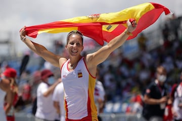 Teresa Portela, en sus sextos Juegos Olímpicos, gana la medalla de plata en el K1 200 de piragüismo. Suponía la octava para la delegación española en Tokio 2020. 