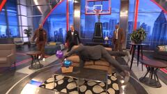¿Esto qué es? Shaq y Barkley como locos jugando a los globos