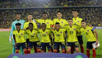 Formación posible de Colombia ante Israel en Mundial sub 20