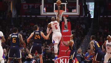 Triunfo clave de los Clippers ante los Jazz y lesión de Hayward