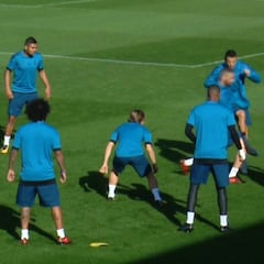 Benzema entra duro a Cristiano y el portugués le deja este gesto...