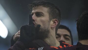 Solsona: "El derbi se calentó cuando Piqué celebró el gol..."