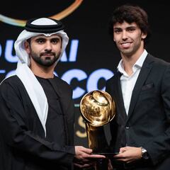 João Félix gana el Globe Soccer de Dubai como mejor jugador joven de 2019