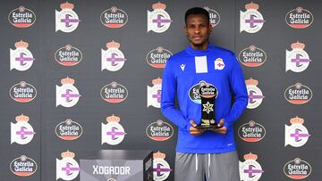 Uche Agbo est&aacute; satisfecho con su rendimiento