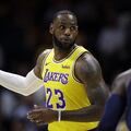 El debut de LeBron James con los Lakers
