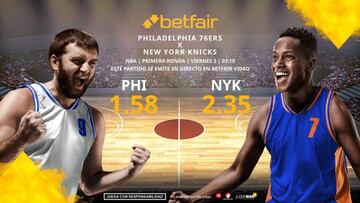 Philadelphia 76ers vs. New York Knicks: horario, TV, estadísticas, cuadro y pronósticos