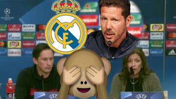 Simeone coaches Real Madrid!?? Translator has presser nightmare