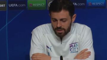 Bernardo Silva: "Ambos tenemos la presión por ganar, es bueno"