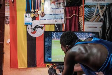 Naguru, un humilde barrio de Kampala, es el lugar de nacimiento de la mayoría de los campeones de boxeo de Uganda.