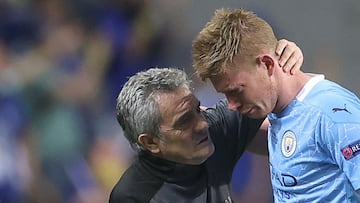 Roberto Martínez carga contra Rüdiger por lesionar a De Bruyne