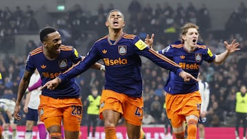 Jacob Ramsey scores the winner as Newcastle inflict yet another home defeat on struggling Tottenham Hotspur.