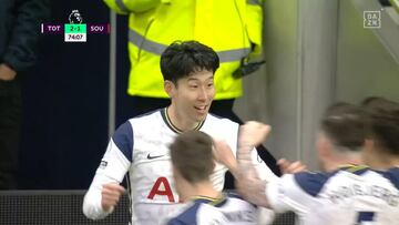 Resumen y goles del Tottenham vs. Southampton de la Premier
