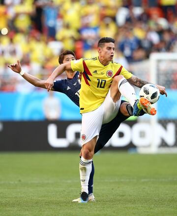 Colombia perdió en el primer partido ante Japón en Rusia 2018. Más de 25 mil colombianos apoyaron en Saransk