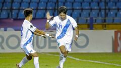 GUATEMALA CITY, GUATEMALA. FEBRUARY 18th:  Gabino Vasquez #11 of Guatemala making a goal during the Round of 16 match between Jamaica and Guatemala in the Concacaf Men's Under-17 Championship, held at the Doroteo Guamuch Flores stadium, in Guatemala City, Guatemala.
(PHOTO BY NORVIN MENDOZA/STRAFFON IMAGES/MANDATORY CREDIT/EDITORIAL USE/NOT FOR SALE/NOT ARCHIVE)