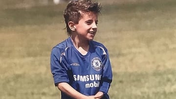 Nuestro futbolista misterioso en sus primeros años en el Chelsea.