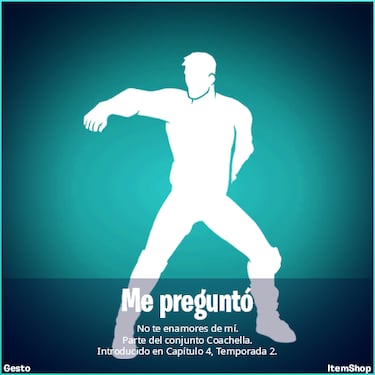 Bad Bunny en Fortnite: así es su nuevo baile Me Preguntó